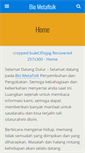 Mobile Screenshot of biometafisik.com